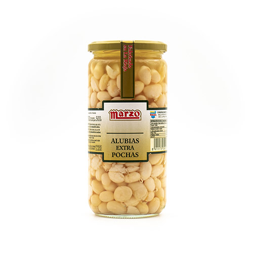 Mongetes 'pochas' vidre 1 kg Marzo