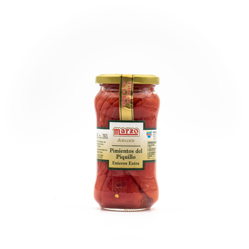 Pebrot piquillo extra vidre 1/2 Marzo