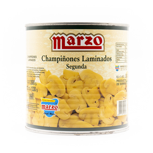 Xampinyó laminat llauna 3 kg Marzo