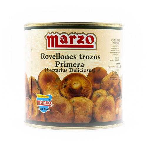 Bolets trossos llauna 3 kg Marzo