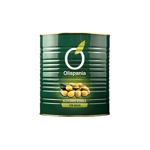 Olives manzanilla sabor anxova 10 kg Olispania
