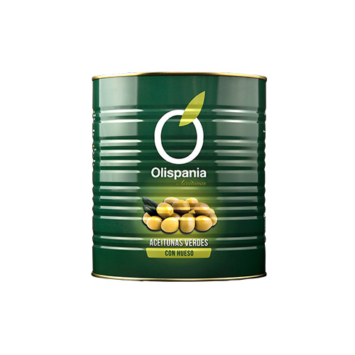 Olives manzanilla sabor natural 10 kg Olispania