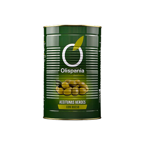 Olives manzanilla sabor anxova 5 kg Olispania