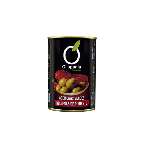 Olives farcides pebrot Olispania