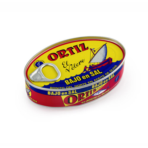 Bonitol oliva OL-120 baix en sal Ortiz