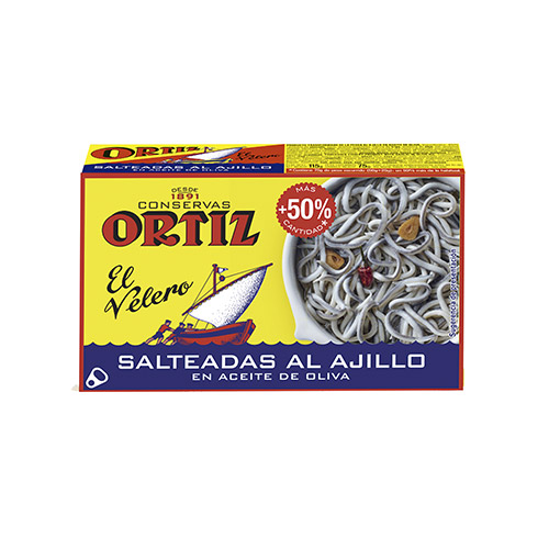 'SALTEADAS AL AJILLO' OL-120 ORTIZ
