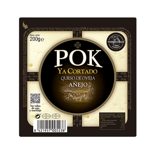 Ya cortado pok añejo 200 grs Garcia Baquero