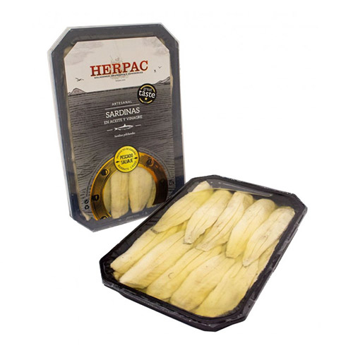 Sardines oli vinagre 500 grs Herpac