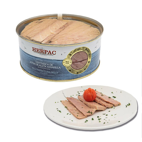 Ventresca tonyina oli d'oliva RO-1000 Herpac