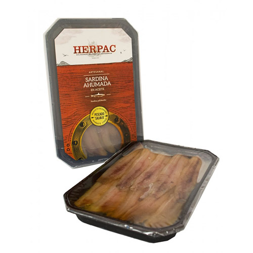 Sardines fumades 500 grs Herpac