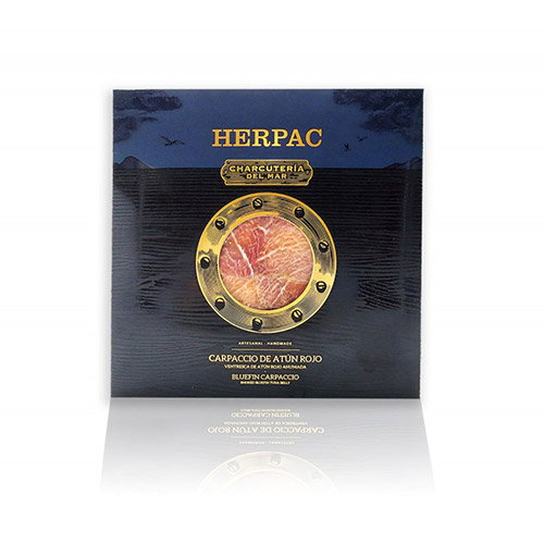 Carpaccio ventresca tonyina vermella Herpac