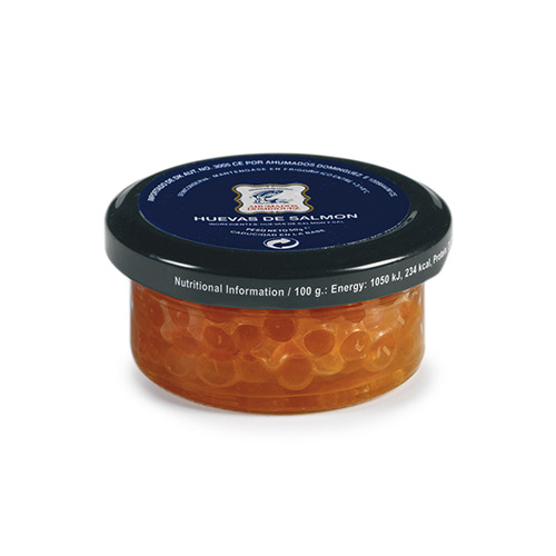Caviar salmo vidre 50 grs Dominguez