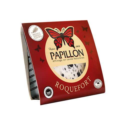 Roquefort porció 100 grs  DOP Papillon 