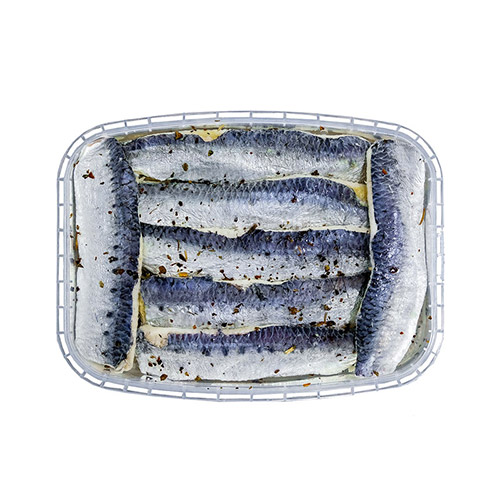 Filet sardina marinada amb alfabrega 100 gr Josimar