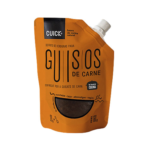SOFRITO GUISADOS CARNE 160 GRS CUICK
