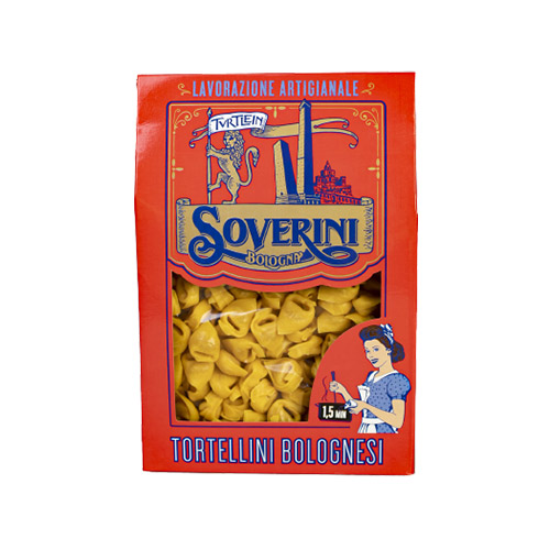 Tortellini bolognesi 250 grs Soverini