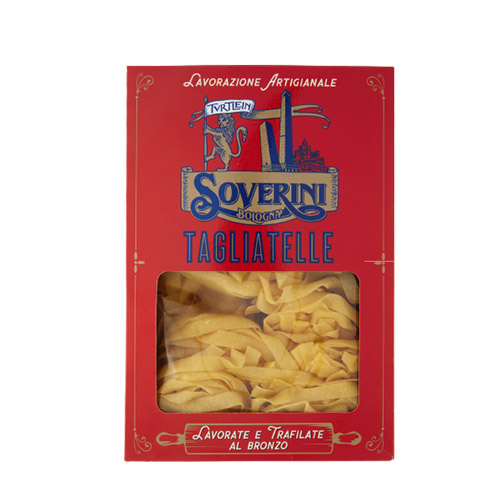 Tagliatelle al ou fresc 250 grs Soverini