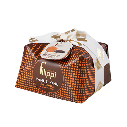 Panettone xocolata i taronja 1/2 kg Filippi