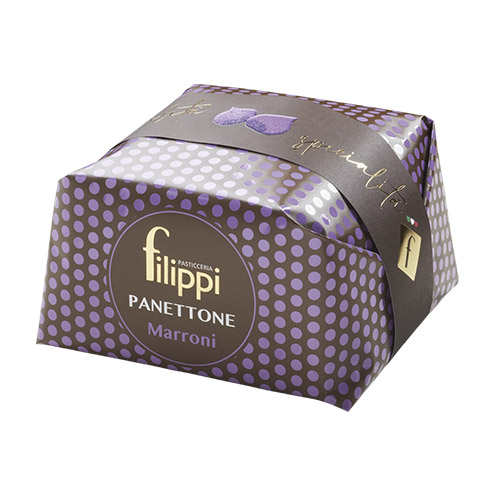 PANETTONE MARRON GLACE 1/2 KG FILIPPI