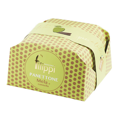 PANETTONE MANZANA Y CANELA 1/2 KG FILIPPI
