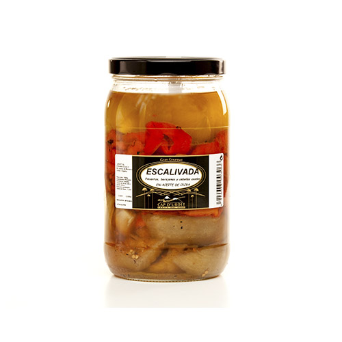 Assortit escalivada vidre 2 kg Cap d'Urdet