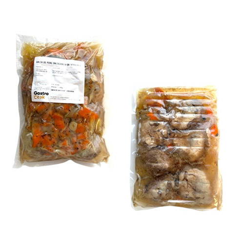 GALTA PORC ESCABETX VERDURES HOSTALERIA MY CHEF