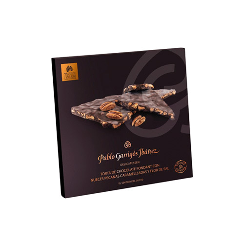 TORTA XOCO FONDANT, NOUS PECANES I FLOR DE SAL PG